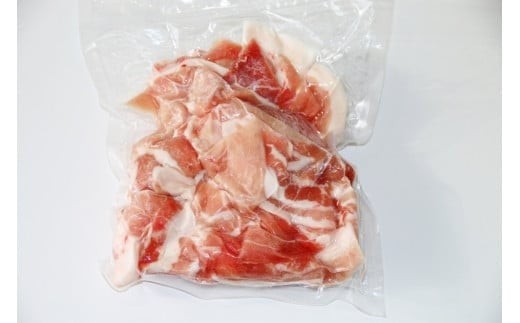肉屋のプロ厳選！北海道産 豚こま肉 2.4kg（300g×8袋）