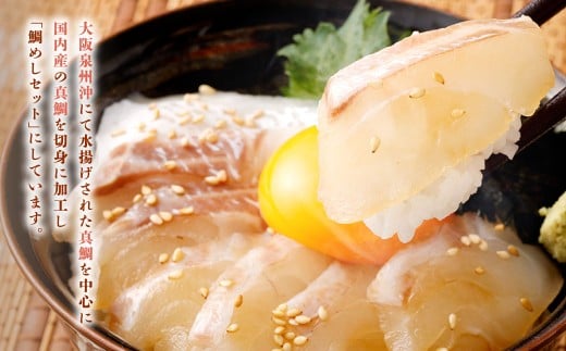 真鯛の 生鯛めし セット 【3食分】