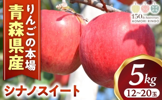 りんご【シナノスイート】約5kg（12～20玉）【2025年産・先行予約】★2025年10月中旬～11月中旬頃まで発送予定★ りんご 林檎 リンゴ 国産 シナノスイート フルーツ 果物 贈答 土産 青森県 三戸町 H2855 2250036 - 青森県三戸町