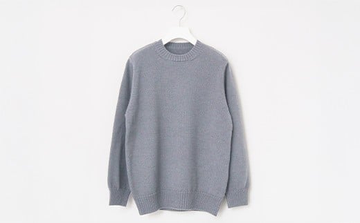 ≪順次発送≫ 【Yonetomi】ふるさと納税順次発送 SHETLAND WOOL PULLOVER ダークグレー GRAY 服 洋服 ユニセックス メンズ レディース ブランド 山形県 山辺町 送料無料 サイズ3 yt-swpdg3-sn ※沖縄・離島への配送不可