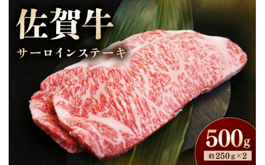佐賀牛 サーロインステーキ 500g 194-J1623 2268577 - 佐賀県伊万里市