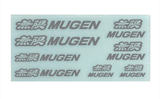 MUGEN METAL STICKER SET