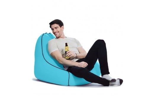 [9/30まで寄附額変更]Yogibo Zoola Lounger Premium(ヨギボー ズーラ ラウンジャー プレミアム)スカイ