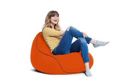 [9/30まで寄附額変更]Yogibo Lounger Premium(ヨギボー ラウンジャー プレミアム)オレンジ