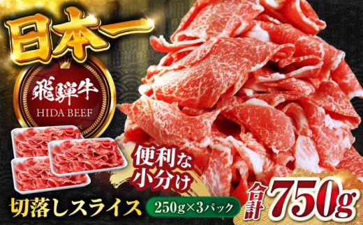 【12月上旬発送】【飛騨牛】切り落とし スライス(250g×3) / 飛騨牛 ひだぎゅう 牛肉 ぎゅうにく 飛騨牛 和牛 焼肉 小分け 飛騨牛 岐阜市/丸福商店 [ANBO004-12-1] 2271018 - 岐阜県岐阜市