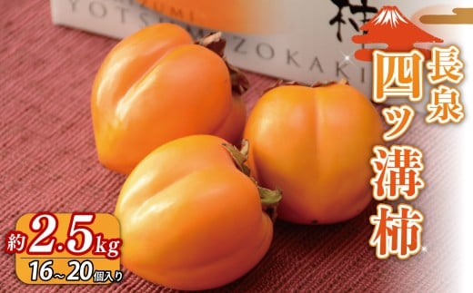 【先行予約】四ッ溝柿  約2.5kg 数量限定 2025年発送 柿 かき フルーツ 令和7年産  果物 スイーツ 予約受付  11月下旬から順次発送 常温 お歳暮 ギフト 贈答用 プレゼント 取り寄せ 静岡県 長泉町