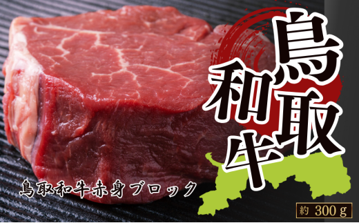 鳥取和牛赤身ブロック 約300g