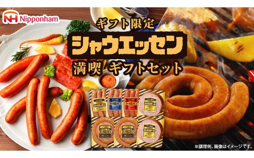 日本ハム シャウエッセン 満喫 ギフトセット ギフト限定 肉 お肉 豚肉 にく あらびき ソーセージ 日ハム ハム チョリソー ステーキ 贈答 ギフト 詰め合わせ [AA100ci]