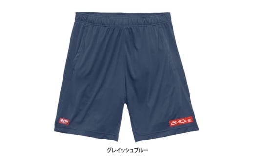 JTTA公認　卓球ユニフォーム＜男女兼用:Lサイズ＞BMDパンツ2　グレイッシュブルー【1661070】