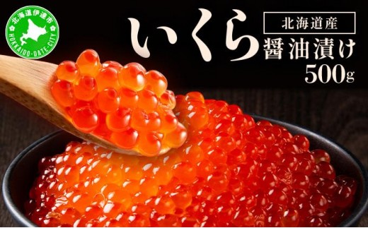 イクラの醬油漬け 500g(250g×2パック) ogm-012 2267263 - 北海道伊達市