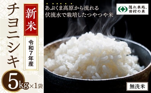 【新米】 \ 先行予約開始/ 【無洗米】令和7年産 チヨニシキ 5kg 10月中旬発送 農家直送 お米 贈答 美味しい 米 kome コメ ご飯 特A ランク 一等米 単一米 精米 玄米 国産 福島県 田村市 光農園 2270769 - 福島県田村市