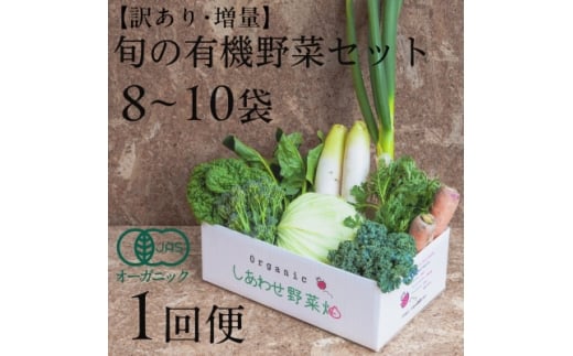 しあわせ野菜畑のシェフMセット　(訳あり規格外の有機野菜を一部使用)【1493512】