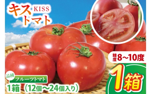 【2026年2月より順次発送】★フルーツトマト★KISSトマト 1箱｜トマト とまと フルーツ フルーツトマト KISSトマト 先行予約 茨城県 行方市(AC-1) 651709 - 茨城県行方市