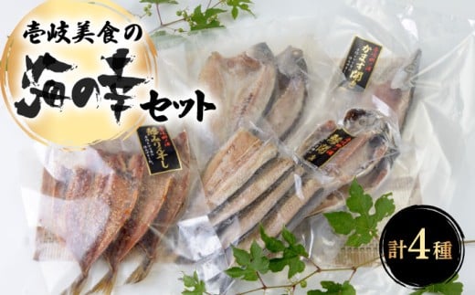 壱岐美食の海の幸セット [壱岐市][壱岐美食企画][JBU004] いか アジ アジの開き おつまみ 朝食 イカ 干物 みりん干し 開き 刺身 14000 14000円