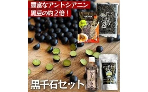 黒千石大豆セットD（黒千石大豆・黒千石きなこ・黒千石どん・黒千石フレーク・豆ごはんセット・黒千石黒豆茶・黒千石大豆ミート）【sun405-set-d】 2273691 - 北海道北竜町