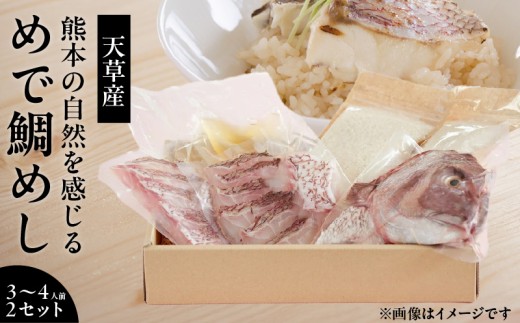 S105-001_めで鯛めし 天草産3・4人前2セット