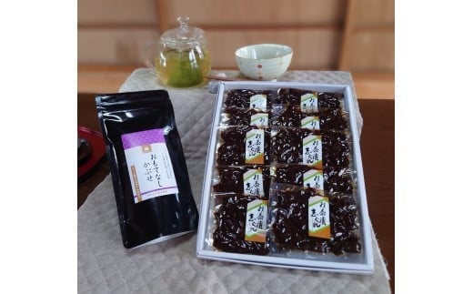 お茶漬けしぐれと水沢かぶせ茶の「お茶漬けセット」 773678 - 三重県四日市市
