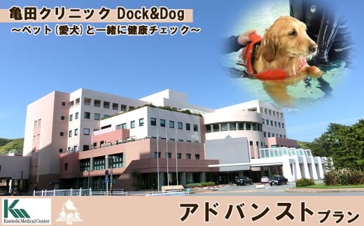 【亀田クリニック Dock&Dog】アドバンストプラン　１名様（平日限定１泊２食付） 　[0647-0001]