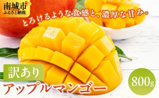 【2026年発送・先行予約】自分へのご褒美アップルマンゴー　約800g