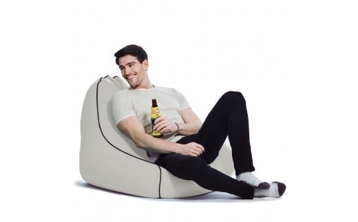 【9/30まで寄附額変更】Yogibo Zoola Lounger Premium（ヨギボー ズーラ ラウンジャー プレミアム）ストーン