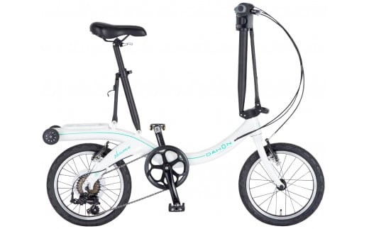 40年の歴史をもつ米国ダホン社の高性能折り畳み自転車 DAHON International Nuwave White Marrine