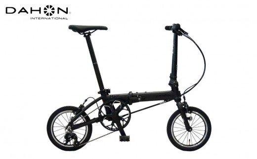 40年の歴史をもつ米国ダホン社の高性能折り畳み自転車 DAHON International Folding Bike  tbm マッドブラック