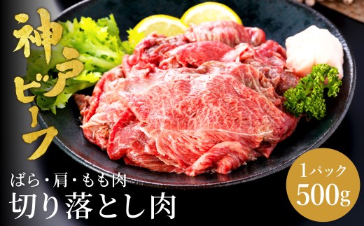 神戸牛 切り落とし 肉(バラ・肩・モモ) 500g / 訳あり 牛肉 切り落とし すき焼き 炒め物 牛丼 赤身 ブランド牛 黒毛和牛 霜降り 国産牛 すき焼き肉 すき焼き用肉 すき焼肉 牛肉切り落とし 神戸ビーフ 太田牧場 TYS1 【但馬牛太田家】 2172475 - 兵庫県豊岡市