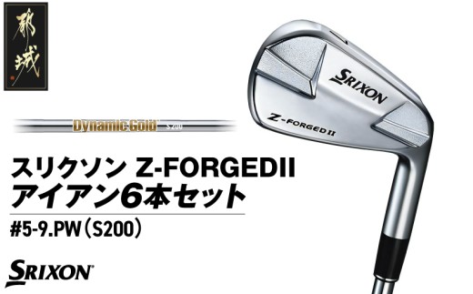 スリクソン Z-FORGEDII アイアン6本セット【ダイナミックゴールド DST シャフト】≪2023年モデル≫_ZE-C706-DG_(都城市) ゴルフクラブ スリクソン アイアン ダイナミックゴールド スチールシャフト