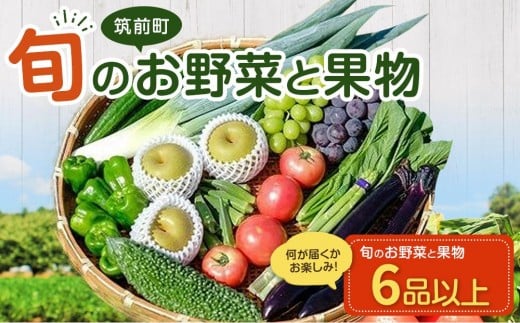 ＼10/1～寄附額改定／直売所みなみの里厳選 旬の野菜・果物セット 【旬 野菜 果物 セット やさい くだもの フルーツ 直売所 厳選 お得 パック 詰め合わせ 送料無料 福岡県 筑前町 AE004】