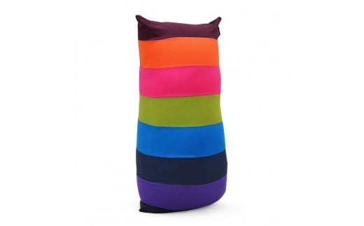 【9/30まで寄附額変更】Yogibo Short Rainbow Premium（ヨギボー ショート レインボー プレミアム）ブライト