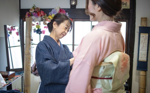 手ぶらでOK 浴衣レンタル チケット（1名様） 着付け・小物一式 ヘアセットなし 877312 - 岡山県倉敷市