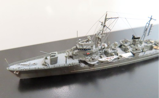 プロプラモデラーが作る! 一点物 日本海軍 海防艦 「稲木」 1/700 (完成品) ピットロードベースプラモデル (MG誌掲載作品) プラモデル プラモ 海防戦艦 軍艦 艦艇 岡山県 奈義町