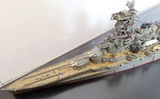 プロプラモデラーが作る！ 一点物 日本海軍 戦艦 「榛名」 1／700 （完成品） フジミベースプラモデル