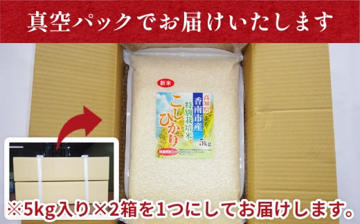 5kg×2箱を1つにしてお送りします