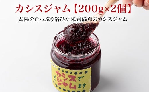 カシスジャム　200g×2個　【02402-0400】 2282554 - 青森県七戸町