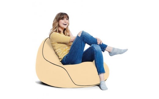 【9/30まで寄附額変更】Yogibo Lounger Premium（ヨギボー ラウンジャー プレミアム）クリームホワイト