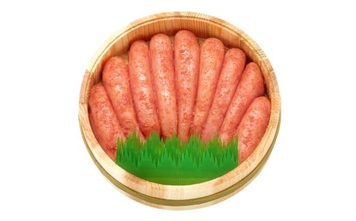 【博多かねひろ】 辛うしてごめんたい・無着色 木樽入り 500g 辛子明太子 辛口 明太子 明太 めんたいこ めんたい 冷凍 福岡県 香春町