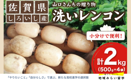 画像はイメージです。実際のお届けは2kg(500g×4袋)。