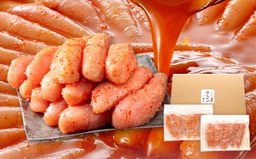 【6回定期便】　【訳あり】　やまや 熟成無着色辛子明太子 切子 1kg（500g×2）×6回 計6kg 明太 めんたい 明太子 めんたいこ 辛子明太子 すけとうだら スケトウダラ 魚卵 冷凍