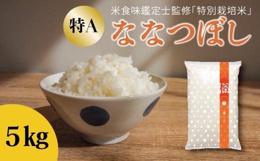 令和7年産 特別栽培米ななつぼし 5kg 舟山農産