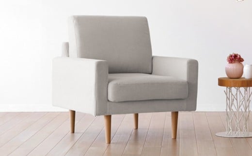【ネイビー】 高野木工 LEO SOFA レオソファ 1人掛け ウォルナット脚 【5年保証】 ソファ インテリア 家具 1人用 九州 福岡県 筑後市