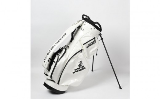 BUNCUREY　スタンド型キャディーバッグ（BM23SS-16-030）〈ホワイト〉 2286341 - 愛知県名古屋市