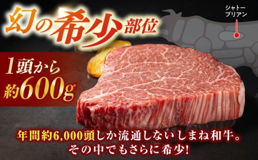 シャトーブリアン 焼肉 肉 しまね和牛  肉 牛肉 黒毛和牛 国産