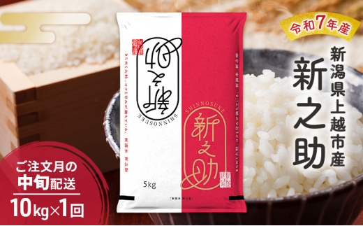 【10月より順次出荷※中旬配送】令和7年産 新潟県 上越市産 新之助 10kg 白米 2290114 - 新潟県上越市