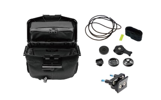 [レックマウントプラス] ライドオンバッグ (ブラック)+ステムボルト専用ベースマウント【R+Bag-BK-BOLT】「Ride On Bag とベースマウント(R+B-BOLT)のセット品」 [№5346-1847]