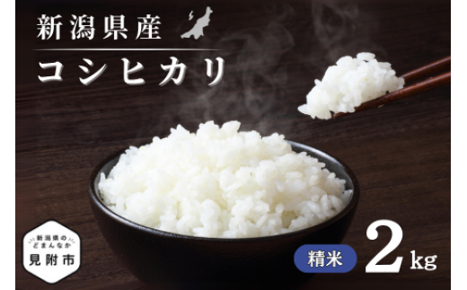 令和7年産 新潟県産 コシヒカリ 2kg 精米 新米 お米 白米 コシヒカリ こしひかり おすすめ 人気 こめ コメ 新潟 見附 見附市 7年 2025年産 ふるさと納税 諸長