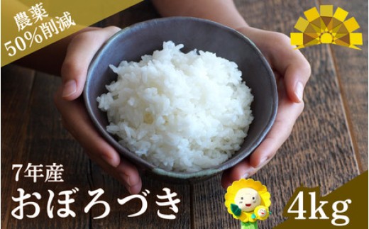 白米 おぼろづき 4kg 新米 予約 /お米 北海道 ※10月より順次発送 【sun400-obo-r4-R7】