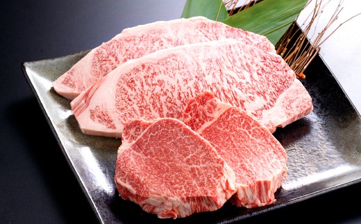 【A5】鳥取和牛ステーキ食べ比べセット