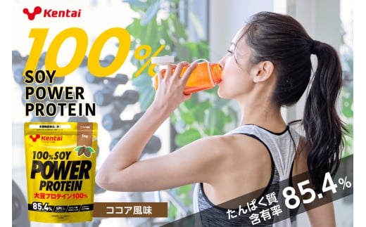 100%SOY POWER PROTEIN ココア風味 ns136-002 【プロテイン タンパク質 植物由来 大豆 ビタミン ミネラル 飲料 健康】