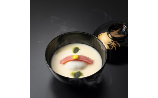 【香川高松】料亭二蝶 讃岐名物「あん餅雑煮」5袋セット【伍嘉亭】